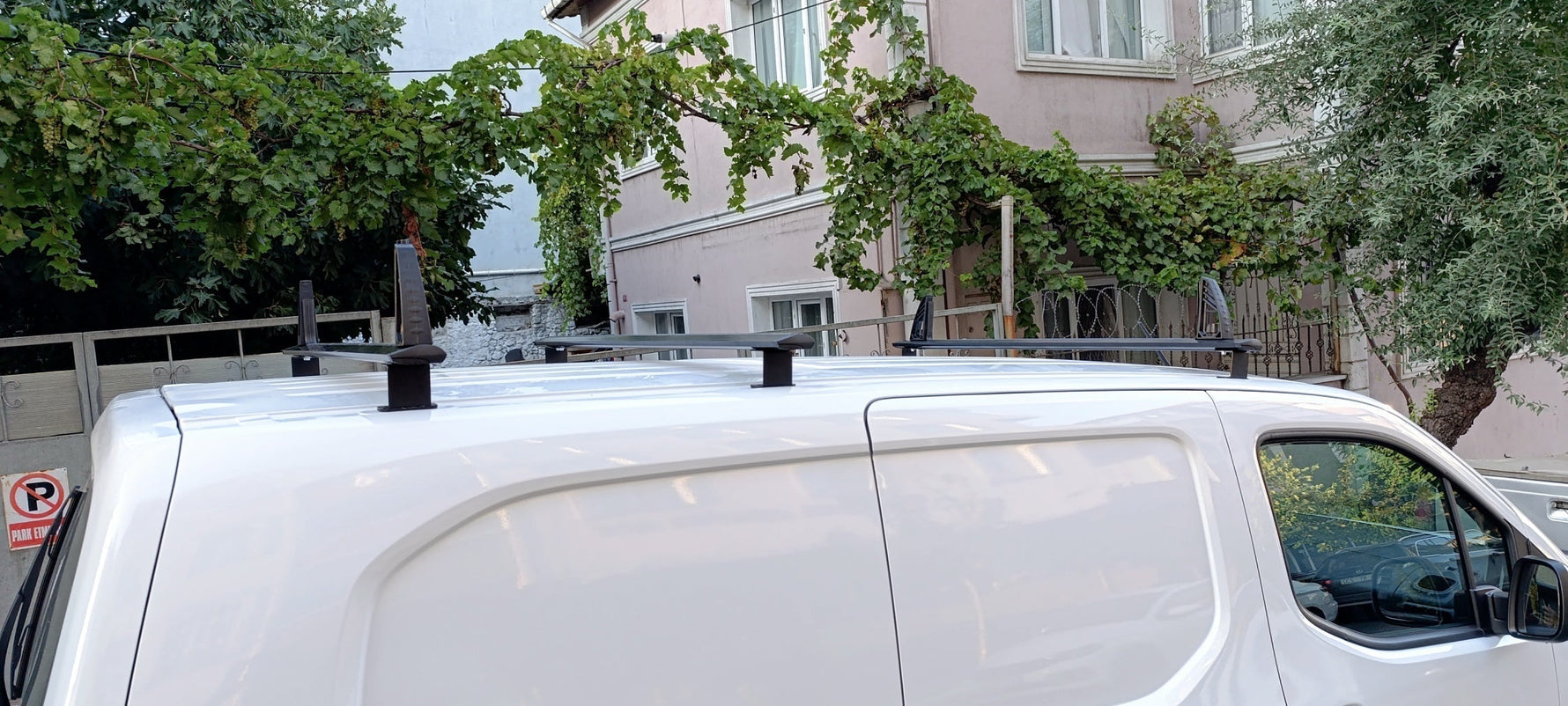 Citroen Jumpy Van 2022-2025 Araç Üstü Merdiven Sabitleyici, Yük Taşıma Sistemleri Pratik Seri 3 Adet