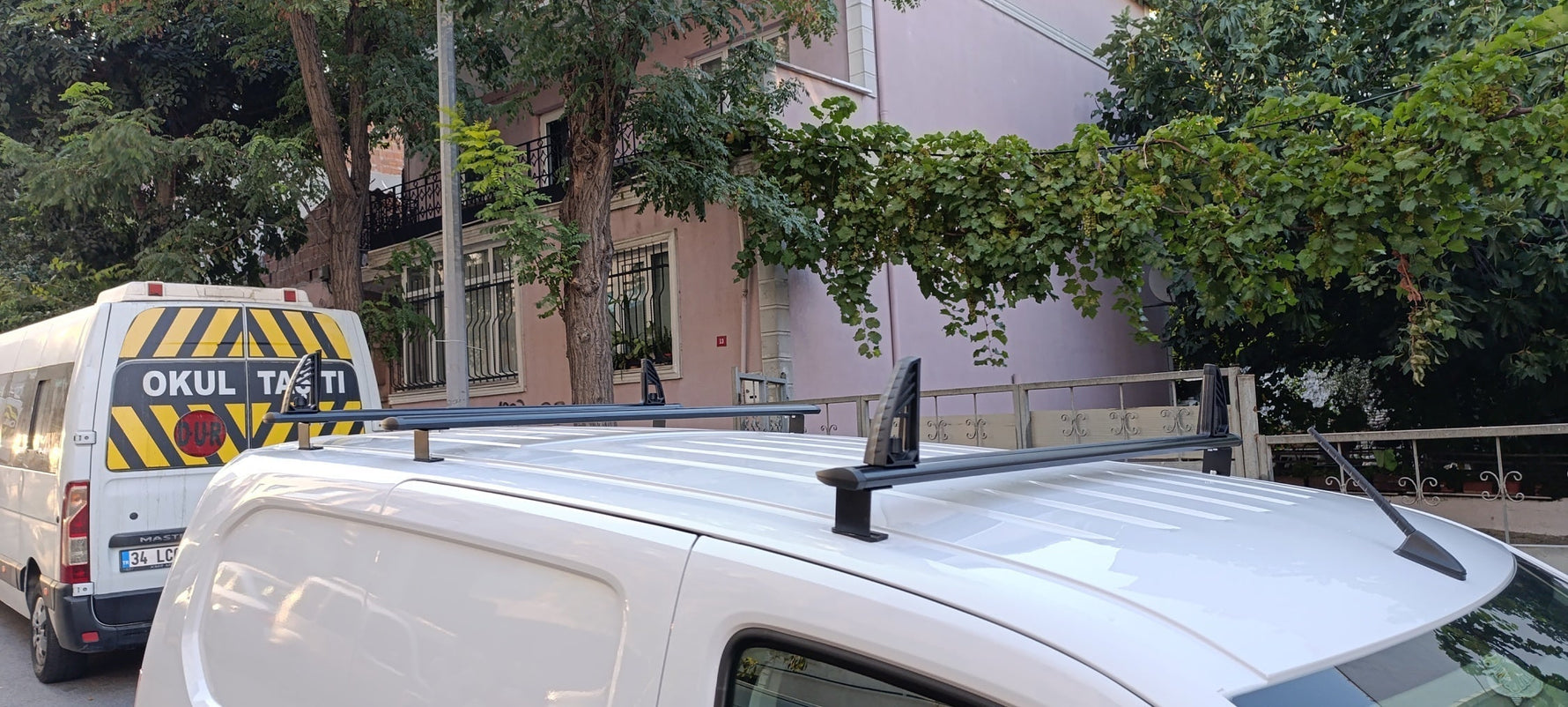 Toyota Proace City 2018-2025 Araç Üstü Merdiven Sabitleyici, Yük Taşıma Sistemleri Pratik Seri 3 Adet