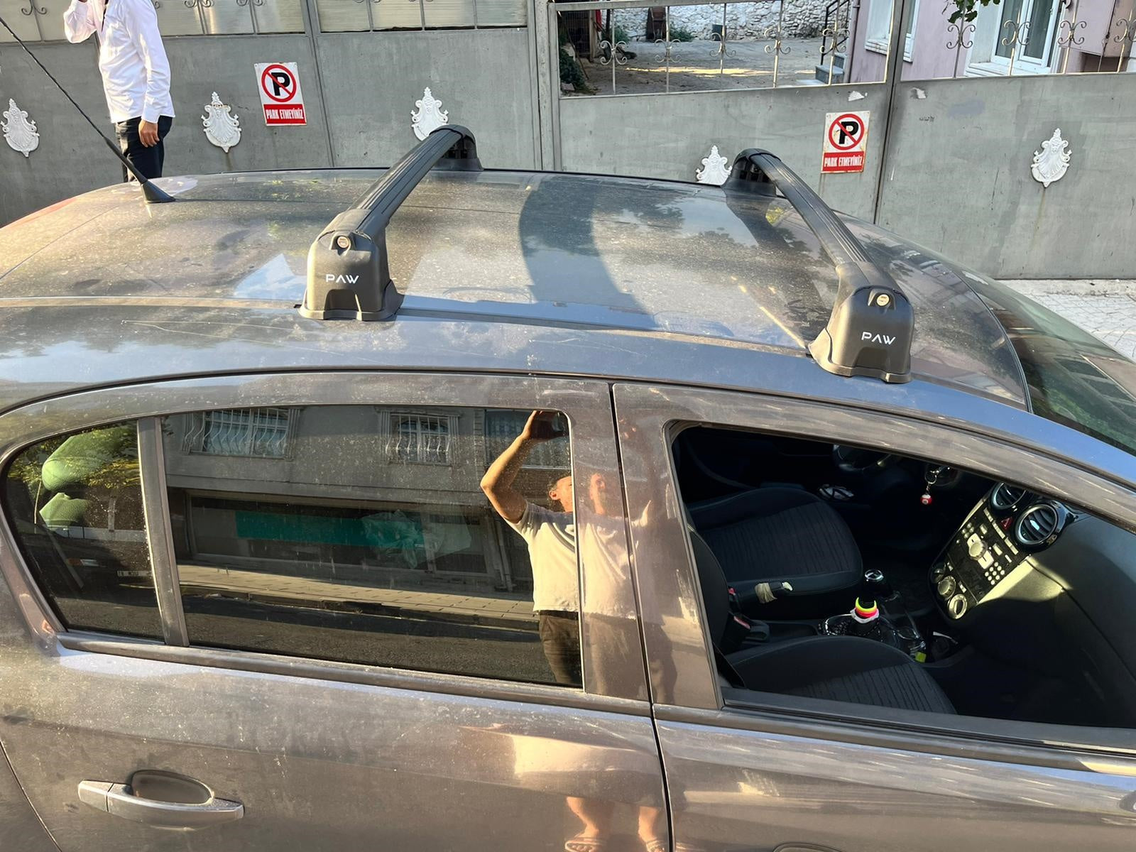Opel Corsa D 2007-2015 Portbagaj Taşıyıcı Aparat - Ara Atkısı Paw Pro 3, Gri