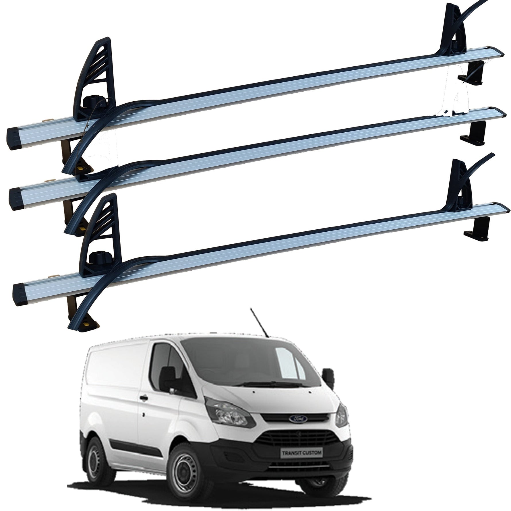 Ford Transit Custom 2013-2023 Araç Üstü Merdiven Sabitleyici