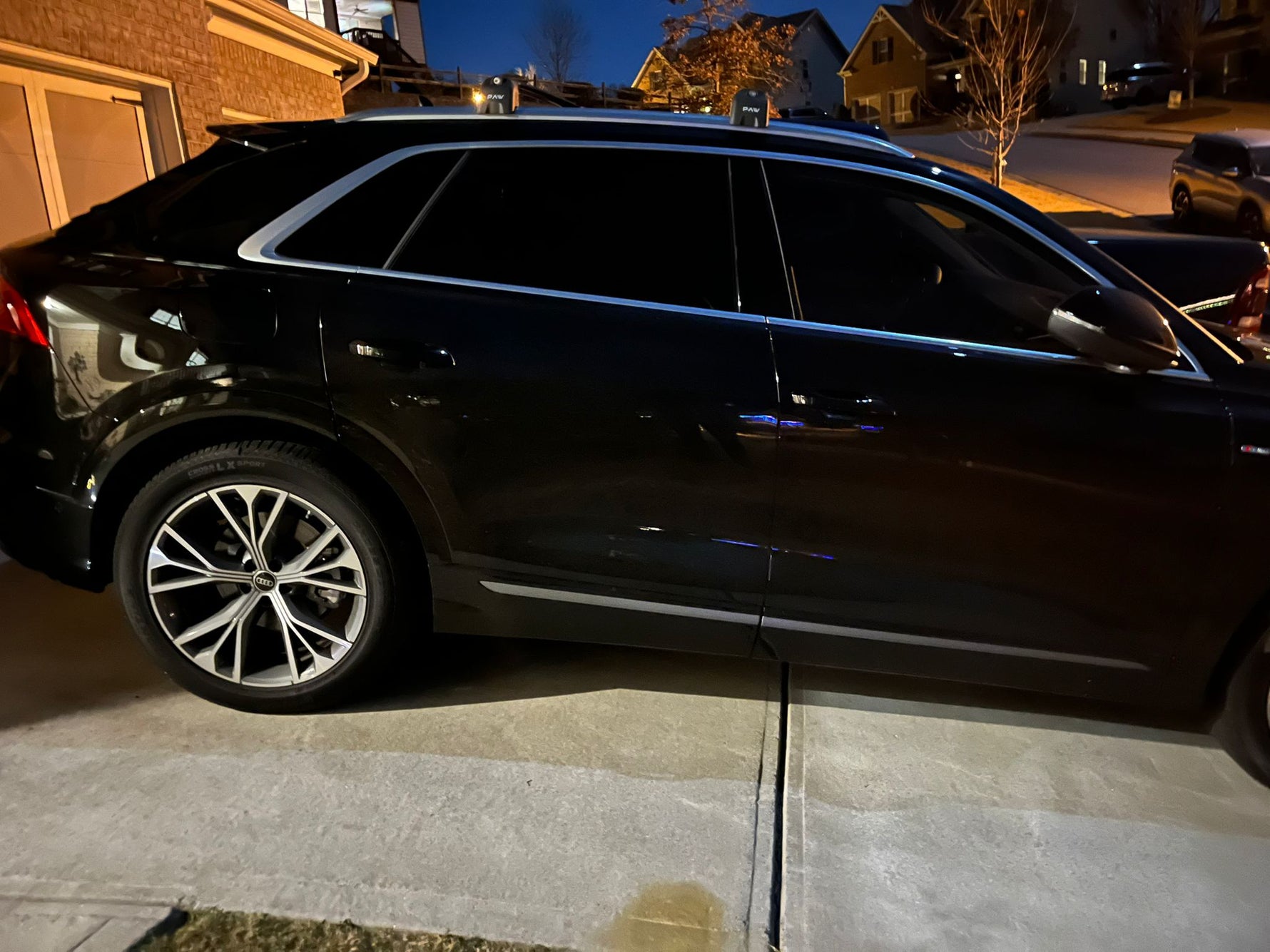 Audi Q8/Sq8/Rs Q8 2019-2025 Portbagaj Taşıyıcı Ara Atkisi - Ara Çubuk Paw Pro 2 Gri