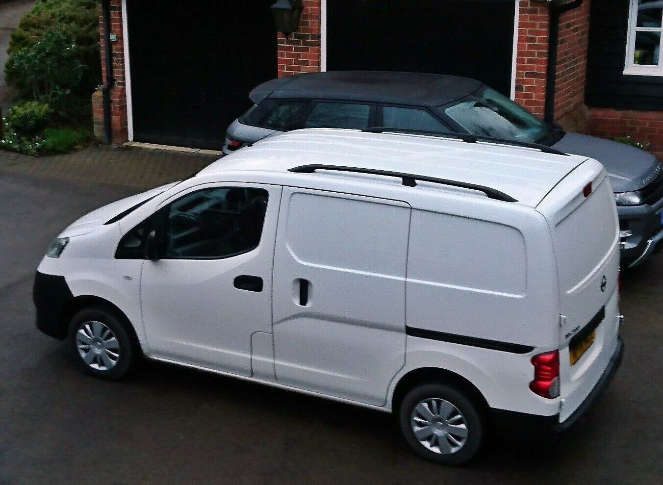 Fiat Doblo Uzun Şase 2010-2020 Van Araç Üstü Alüminyum Tavan Yan Rayları Plus Serisi - Gri