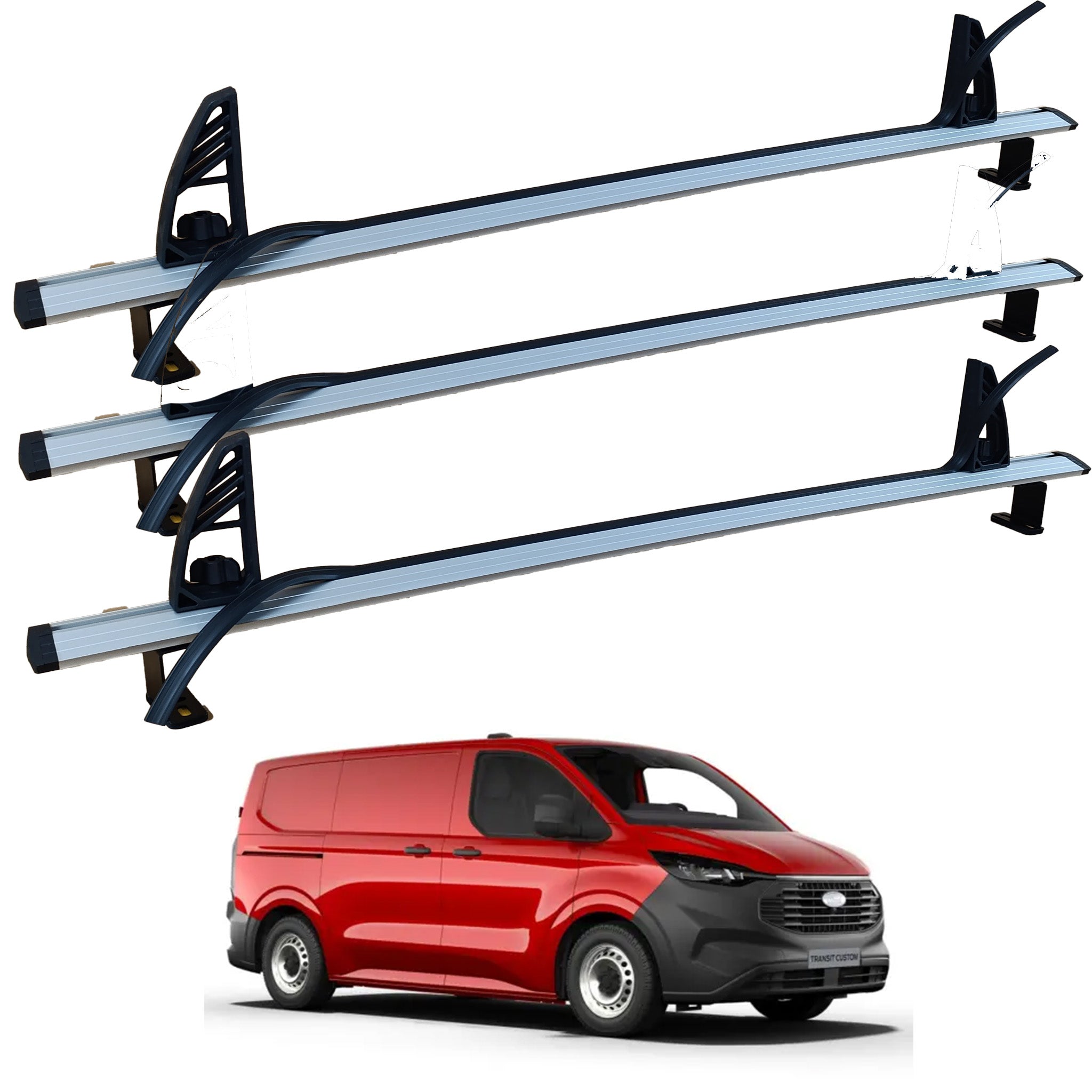 Ford Transit Custom 2023-2025 Araç Üstü Merdiven Sabitleyici