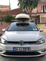 Volkswagen Golf 5D (Mk6) 2008-2012 Oluksuz Üst Tavan Portbagaj Taşıyıcı Ara Atkısı Toros Serisi Pro 4 Gri