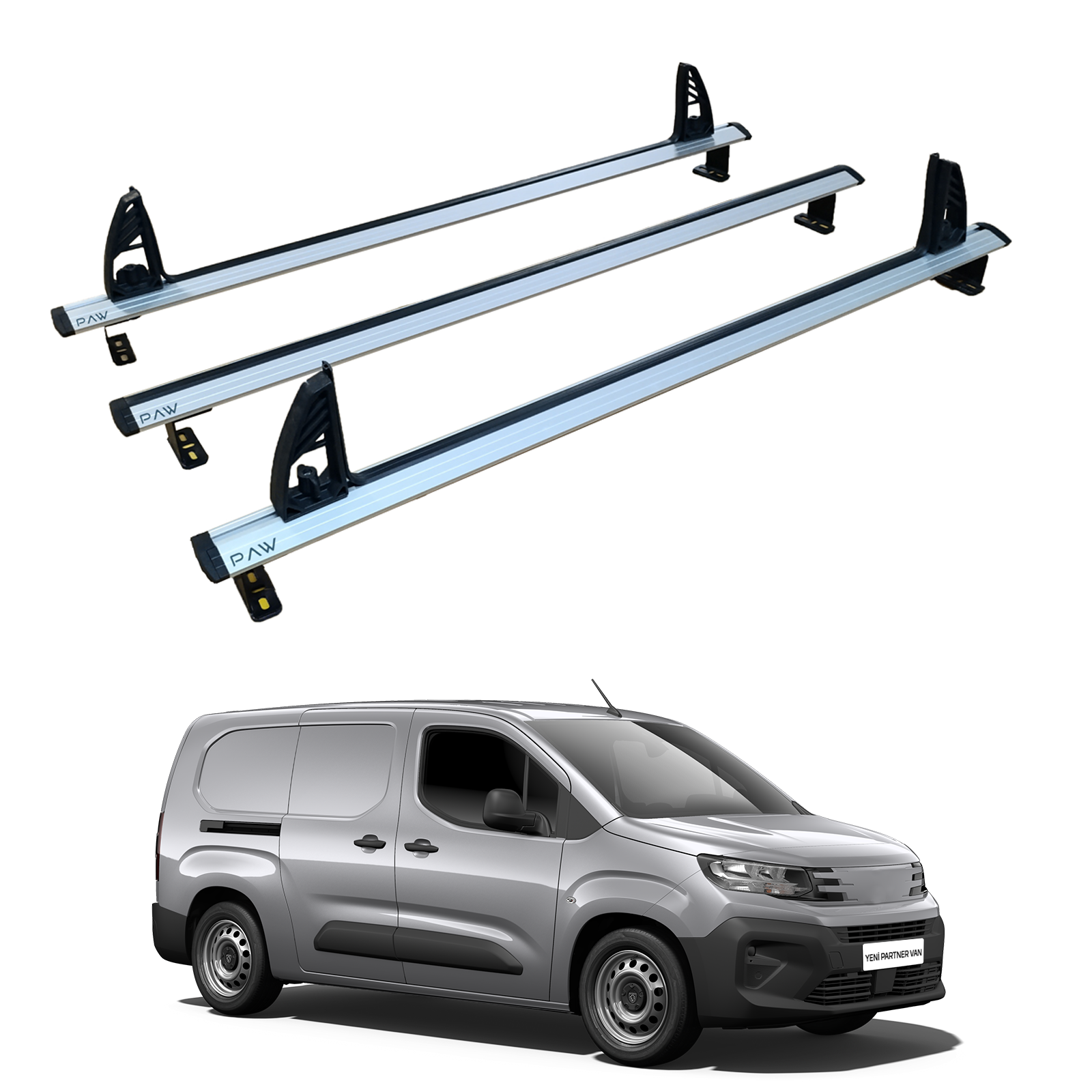 Toyota Proace City 2018-2025 Araç Üstü Merdiven Sabitleyici